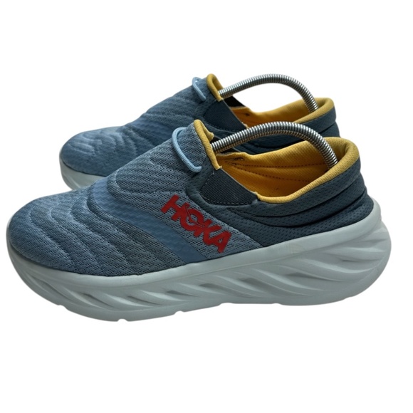 Hoka One One Ora Recovery Shoe 2 Mountain Spring /Goblin Blue Men’s size 10 - Picture 3 of 11